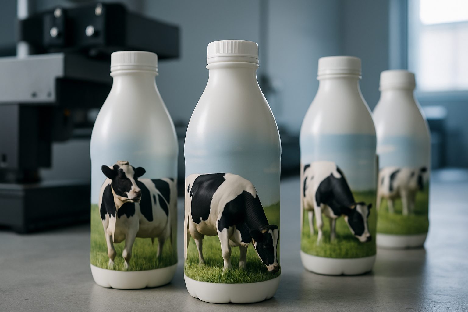 Dairy bottles